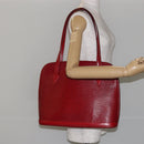 LOUIS VUITTON Epi Lussac Shoulder Bag Red M52287 LV Auth BA6137-23