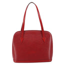 LOUIS VUITTON Epi Lussac Shoulder Bag Red M52287 LV Auth BA6137-2