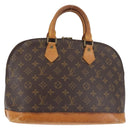 LOUIS VUITTON Monogram Alma Hand Bag M51130 LV Auth BA6141-1