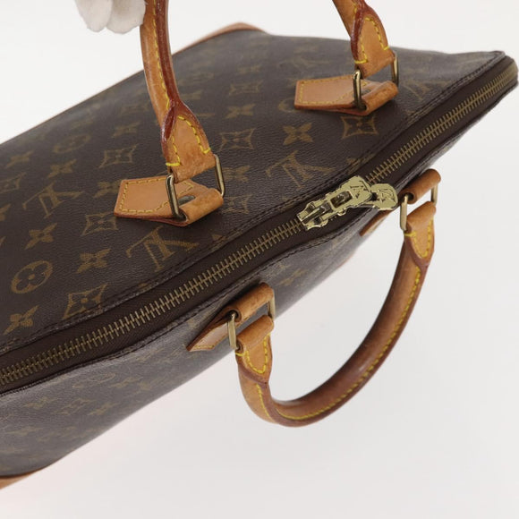 LOUIS VUITTON Monogram Alma Hand Bag M51130 LV Auth BA6141