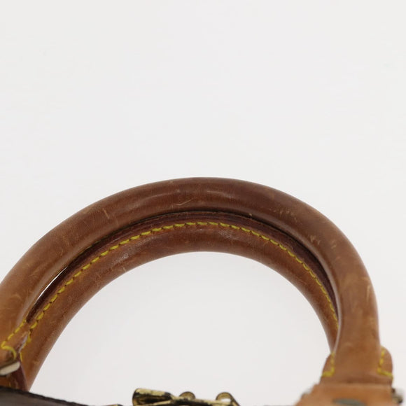 LOUIS VUITTON Monogram Alma Hand Bag M51130 LV Auth BA6141