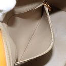 LOUIS VUITTON Monogram Vernis Houston Hand Bag Beige M91004 LV Auth BA6147-23