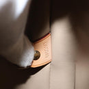 LOUIS VUITTON Monogram Vernis Houston Hand Bag Beige M91004 LV Auth BA6147-12