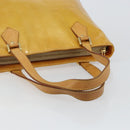 LOUIS VUITTON Monogram Vernis Houston Hand Bag Beige M91004 LV Auth BA6147-7