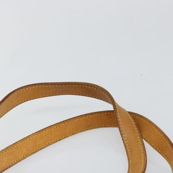 LOUIS VUITTON Monogram Vernis Houston Hand Bag Beige M91004 LV Auth BA6147