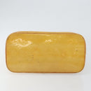 LOUIS VUITTON Monogram Vernis Houston Hand Bag Beige M91004 LV Auth BA6147-5