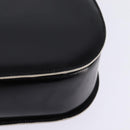 BALLY Shoulder Bag Leather Black Gold Auth BA6151-17