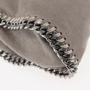 Stella MacCartney Falabella Chain Bag Suede Gray Silver 371223 Auth BA6154-12
