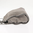 Stella MacCartney Falabella Chain Bag Suede Gray Silver 371223 Auth BA6154-5