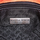 BOTTEGA VENETA Hand Bag Suede Orange Silver Auth BA6156-14