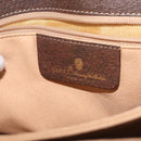 GUCCI GG Supreme Hand Bag PVC Beige Gold 116 02 080 Auth BA6160-19