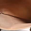 GUCCI GG Supreme Hand Bag PVC Beige Gold 116 02 080 Auth BA6160-22