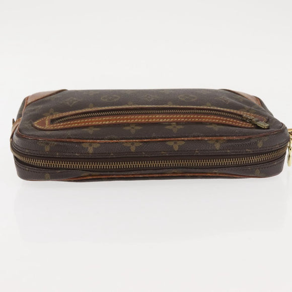 LOUIS VUITTON Monogram Marly Dragonne GM Clutch Bag M51825 LV Auth BA6162