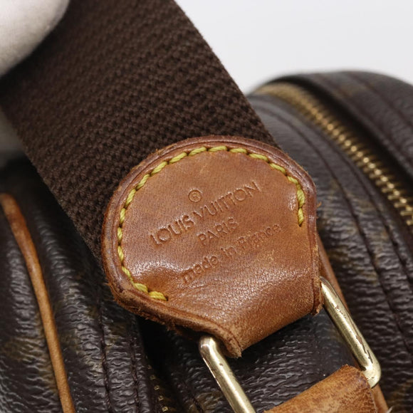 LOUIS VUITTON Monogram Reporter PM Shoulder Bag M45254 LV Auth BA6164