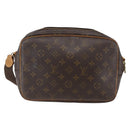 LOUIS VUITTON Monogram Reporter PM Shoulder Bag M45254 LV Auth BA6164-2