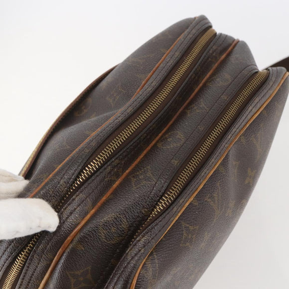 LOUIS VUITTON Monogram Reporter PM Shoulder Bag M45254 LV Auth BA6164