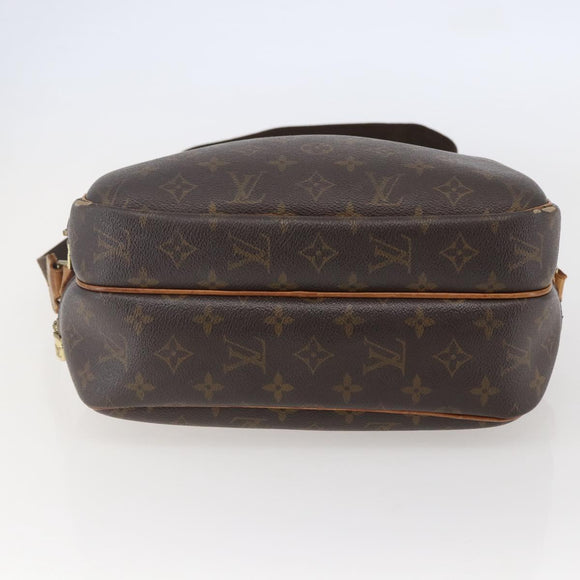 LOUIS VUITTON Monogram Reporter PM Shoulder Bag M45254 LV Auth BA6164