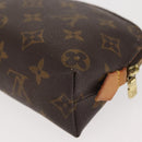 LOUIS VUITTON Monogram Pochette Cosmetic PM Pouch M43998 LV Auth BA6165-16