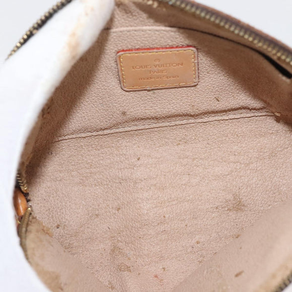 LOUIS VUITTON Monogram Pochette Cosmetic PM Pouch M43998 LV Auth BA6165