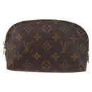 LOUIS VUITTON Monogram Pochette Cosmetic PM Pouch M43998 LV Auth BA6165-13
