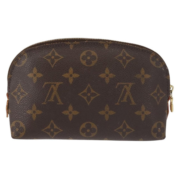 LOUIS VUITTON Monogram Pochette Cosmetic PM Pouch M43998 LV Auth BA6165