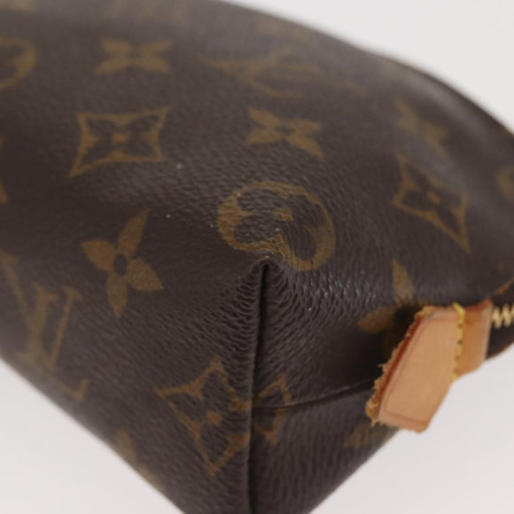 LOUIS VUITTON Monogram Pochette Cosmetic PM Pouch M43998 LV Auth BA6165