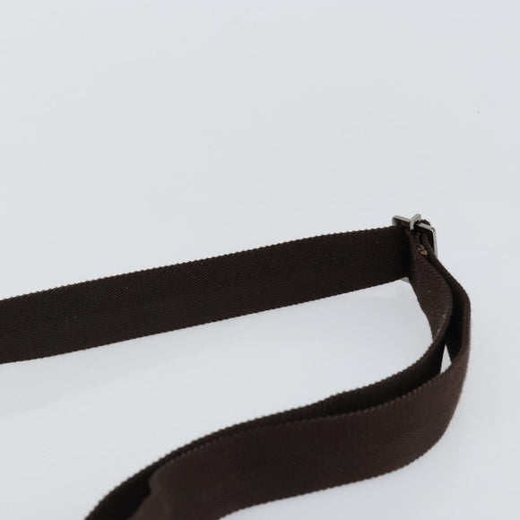 GUCCI GG Supreme Shoulder Bag PVC Beige Silver 141626 Auth BA6168