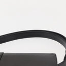 GIVENCHY Shoulder Bag Leather Black Gold Auth BA6169-8