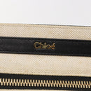 Chloe Shoulder Bag Leather Black Gold Auth BA6170-17