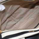 Chloe Shoulder Bag Leather Black Gold Auth BA6170-11