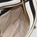 Chloe Shoulder Bag Leather Black Gold Auth BA6170-20