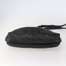 Chloe Shoulder Bag Leather Black Gold Auth BA6170-5