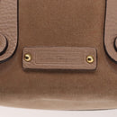 Salvatore Ferragamo Gancini Tote Bag Leather Pink Gold Auth BA6171-15