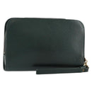 LOUIS VUITTON Taiga Baikal Clutch Bag Epicea M30184 LV Auth BA6177-1