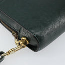 LOUIS VUITTON Taiga Baikal Clutch Bag Epicea M30184 LV Auth BA6177-16