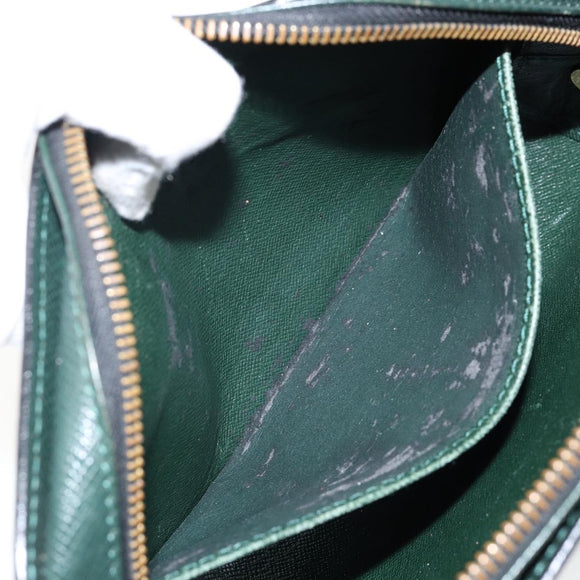 LOUIS VUITTON Taiga Baikal Clutch Bag Epicea M30184 LV Auth BA6177