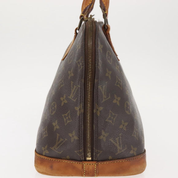 LOUIS VUITTON Monogram Alma Hand Bag M51130 LV Auth BA6178