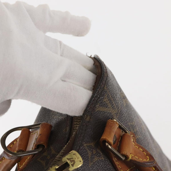 LOUIS VUITTON Monogram Alma Hand Bag M51130 LV Auth BA6178