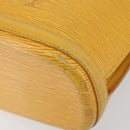 LOUIS VUITTON Epi Lussac Shoulder Bag Yellow M52289 LV Auth BA6181-9