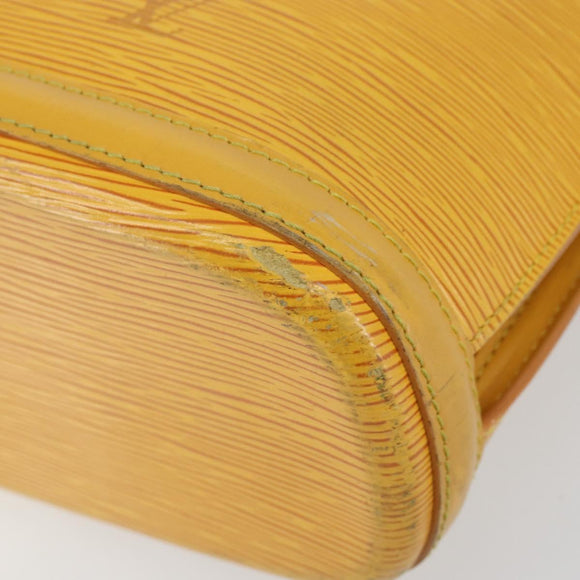 LOUIS VUITTON Epi Lussac Shoulder Bag Yellow M52289 LV Auth BA6181