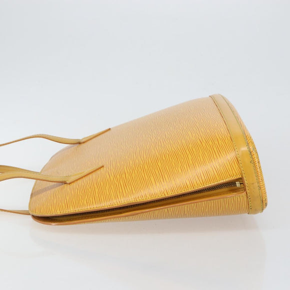 LOUIS VUITTON Epi Lussac Shoulder Bag Yellow M52289 LV Auth BA6181