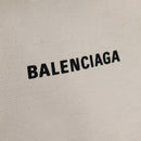BALENCIAGA Navy Cabas S Bag Canvas Leather White Black 339933 Auth BA6186M-18