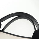 BALENCIAGA Navy Cabas S Bag Canvas Leather White Black 339933 Auth BA6186M-14