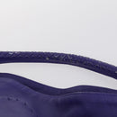 BOTTEGA VENETA INTRECCIATO Shoulder Bag Leather Purple Auth BA6187-8