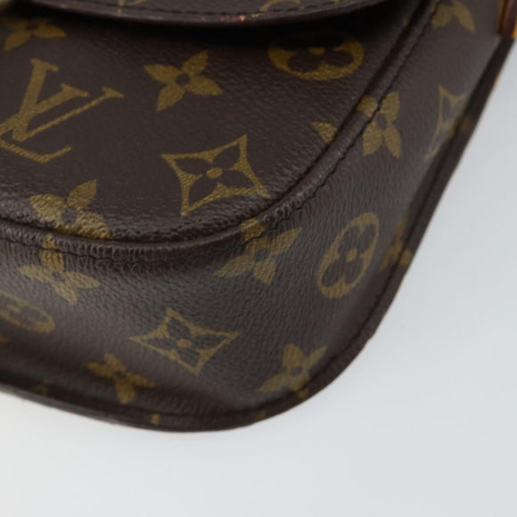 LOUIS VUITTON Monogram Saint Cloud MM Shoulder Bag M51243 LV Auth BA6192