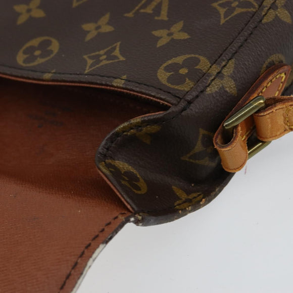 LOUIS VUITTON Monogram Saint Cloud MM Shoulder Bag M51243 LV Auth BA6192