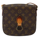 LOUIS VUITTON Monogram Saint Cloud MM Shoulder Bag M51243 LV Auth BA6192-13