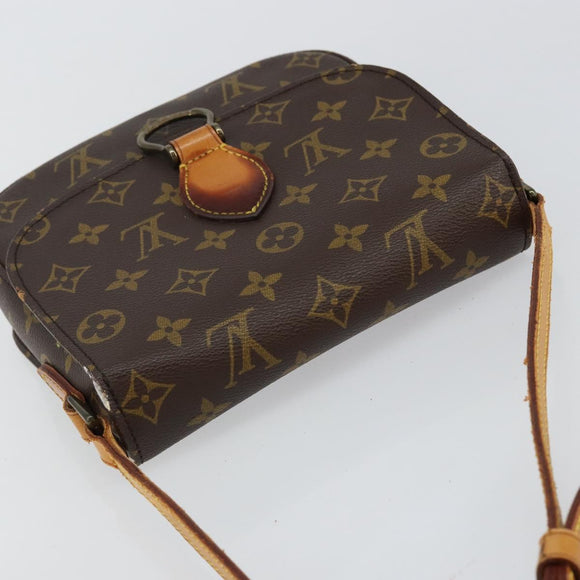 LOUIS VUITTON Monogram Saint Cloud MM Shoulder Bag M51243 LV Auth BA6192