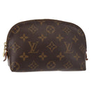 LOUIS VUITTON Monogram Pochette Cosmetic PM Pouch M43998 LV Auth BA6195-1