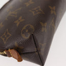 LOUIS VUITTON Monogram Pochette Cosmetic PM Pouch M43998 LV Auth BA6195-15